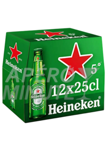 Heineken - pack de 12x25