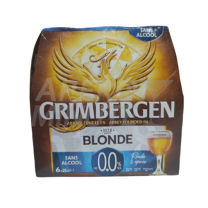 Grimbergen Blonde 0% _ Bière sans alcool
