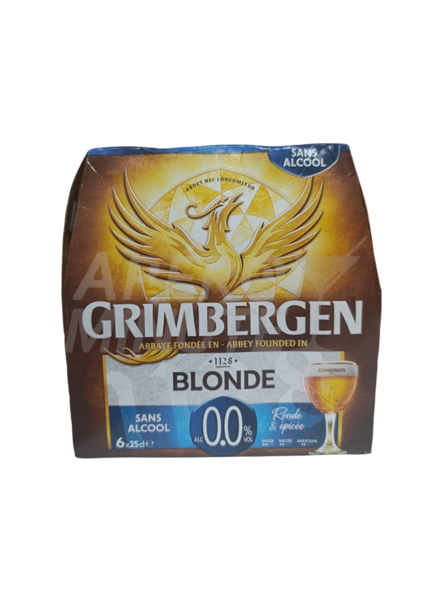 Grimbergen Blonde 0% _ Bière sans alcool