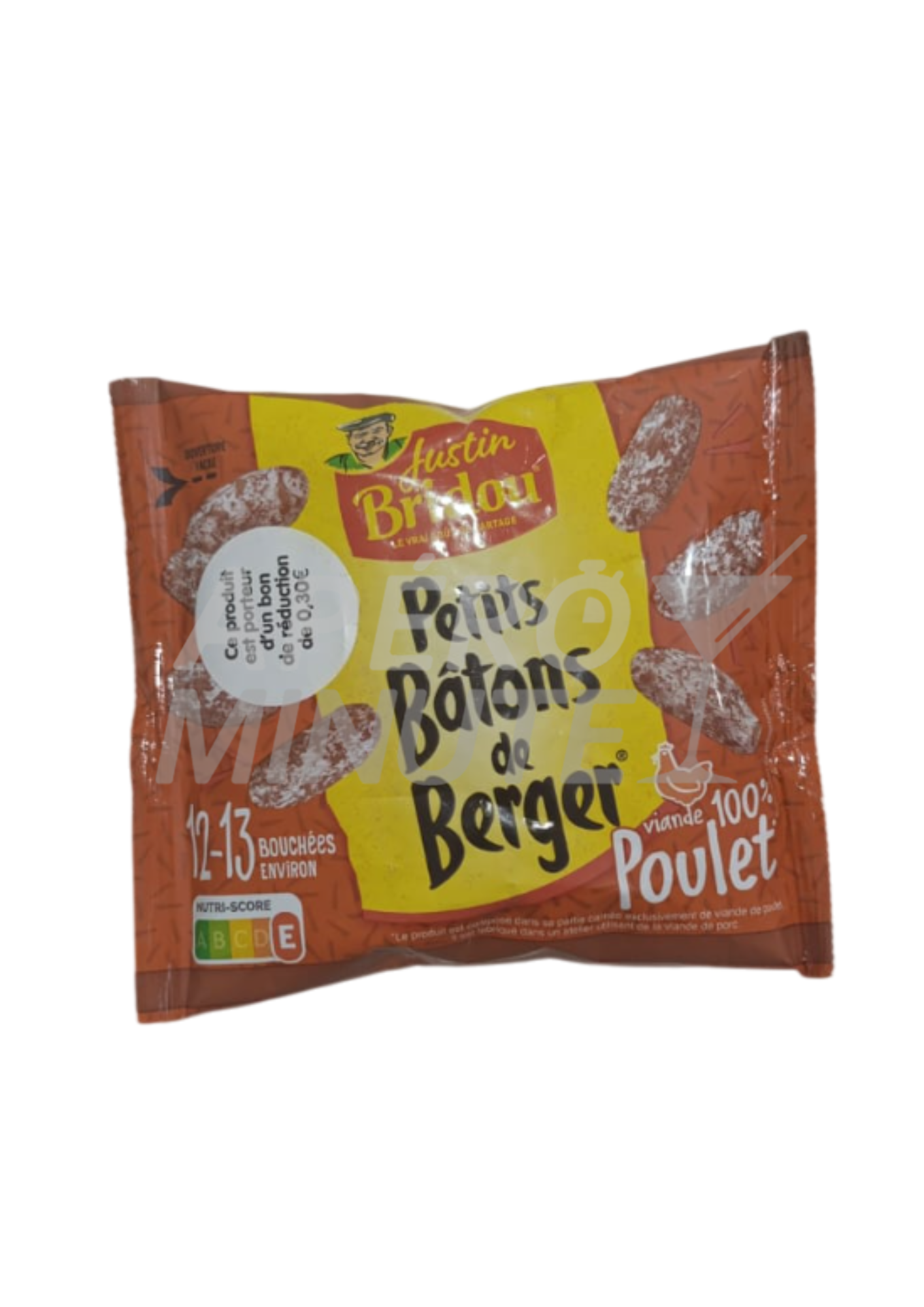 Bâtons de Berger Poulet : Le Saucisson Sec Justin Bridou 100% Volaille