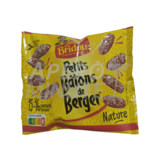 Justin Bridou Bâtons de Berger Nature : L'Authentique Saucisson Sec Français