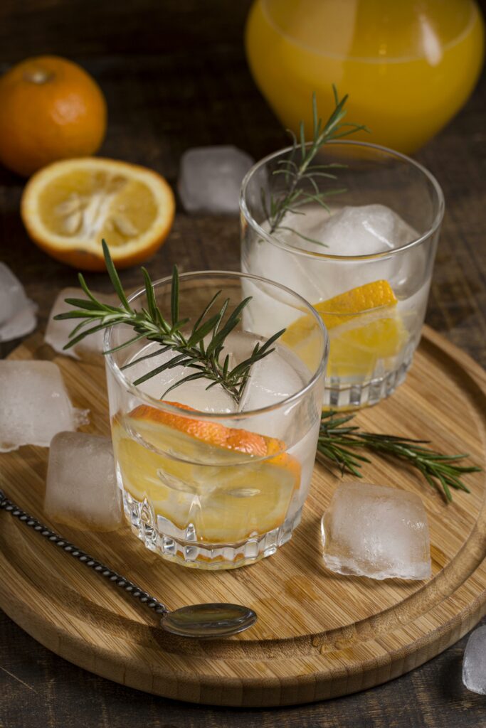 gin tonic aux agrumes